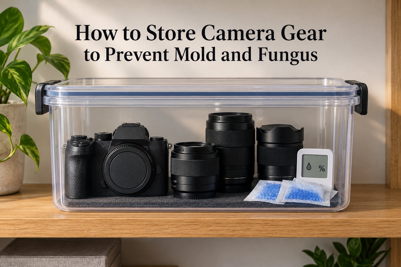 How to Store Camera Gear to Prevent Mold and Fungus