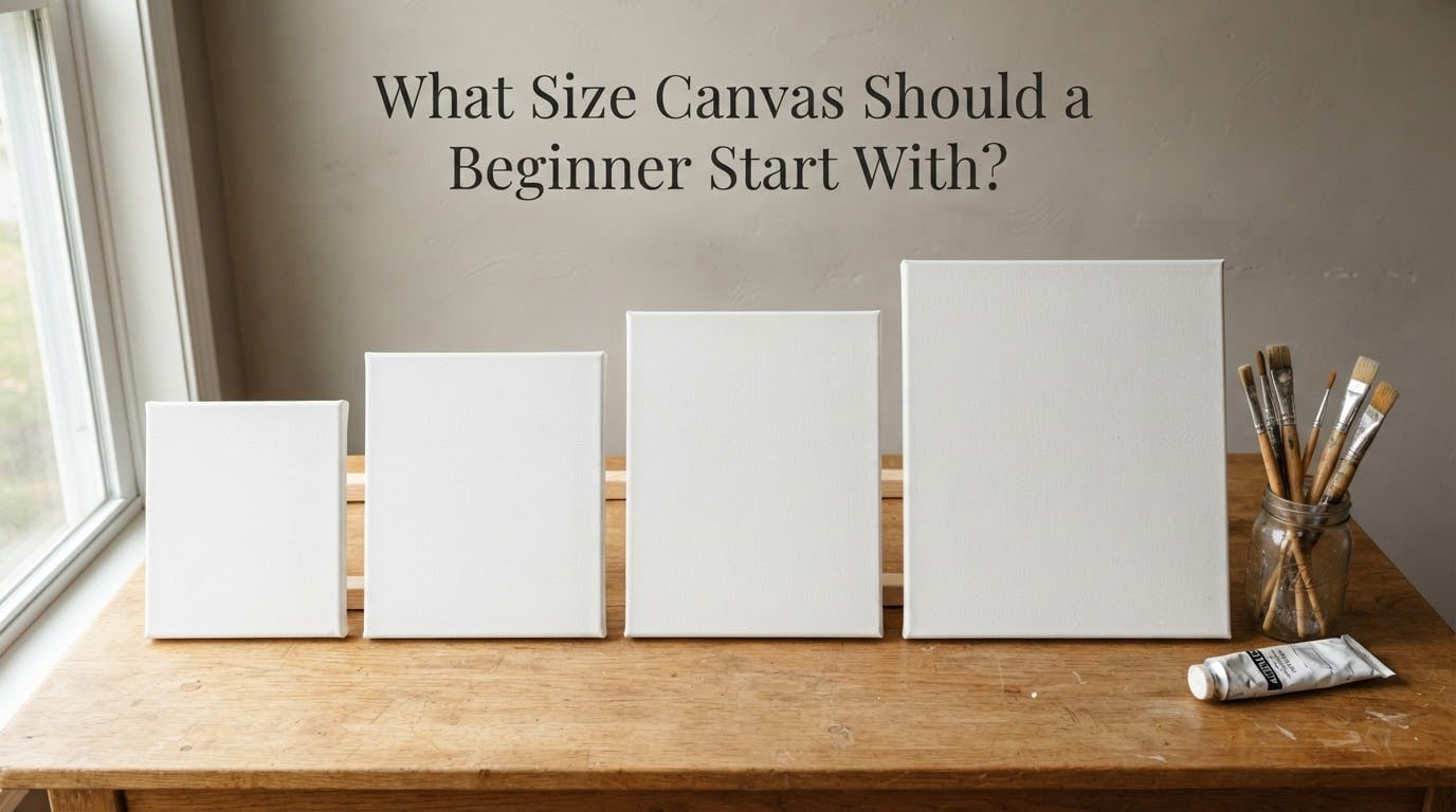 What Size Canvas Should a Beginner Start With?