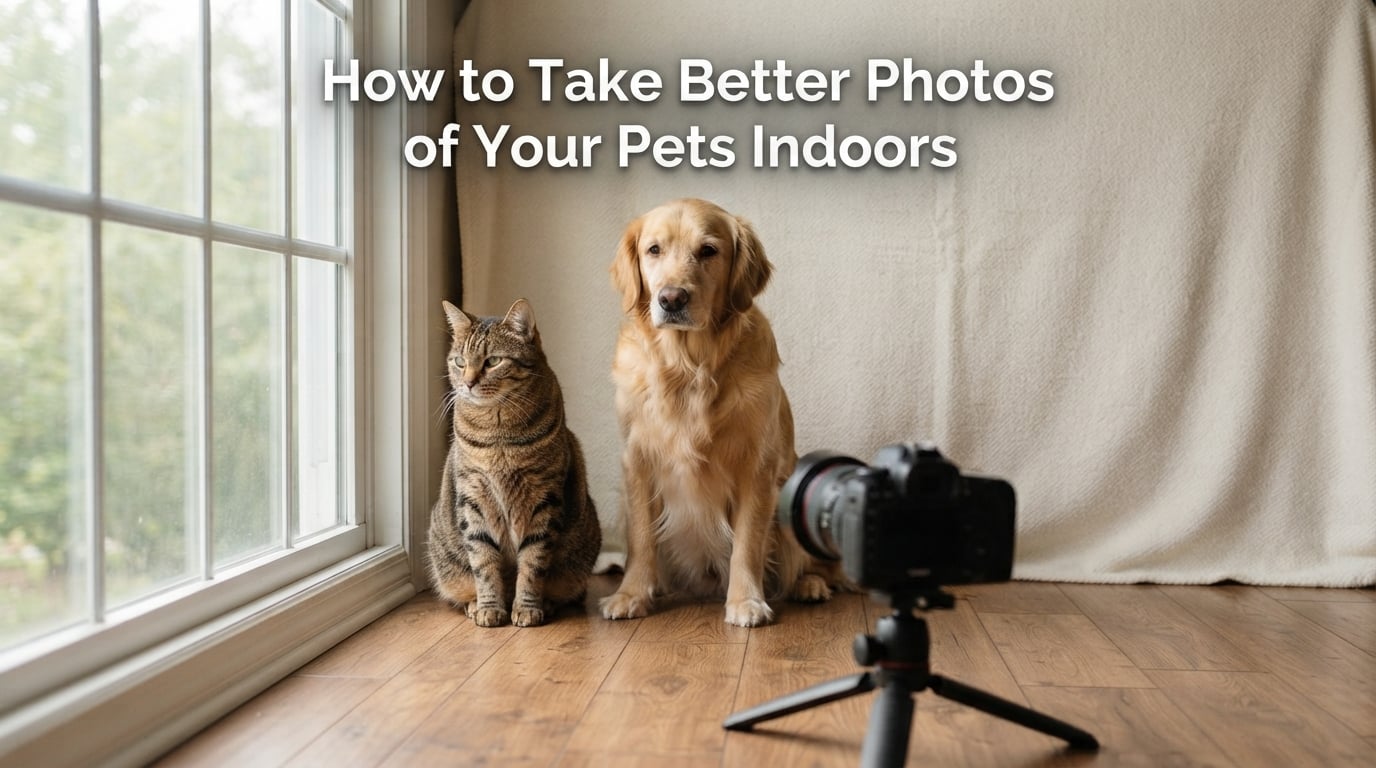 How to Take Better Photos of Your Pets Indoors