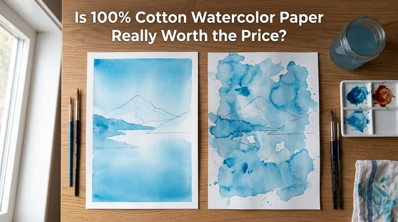 Is 100% Cotton Watercolor Paper Really Worth the Price?