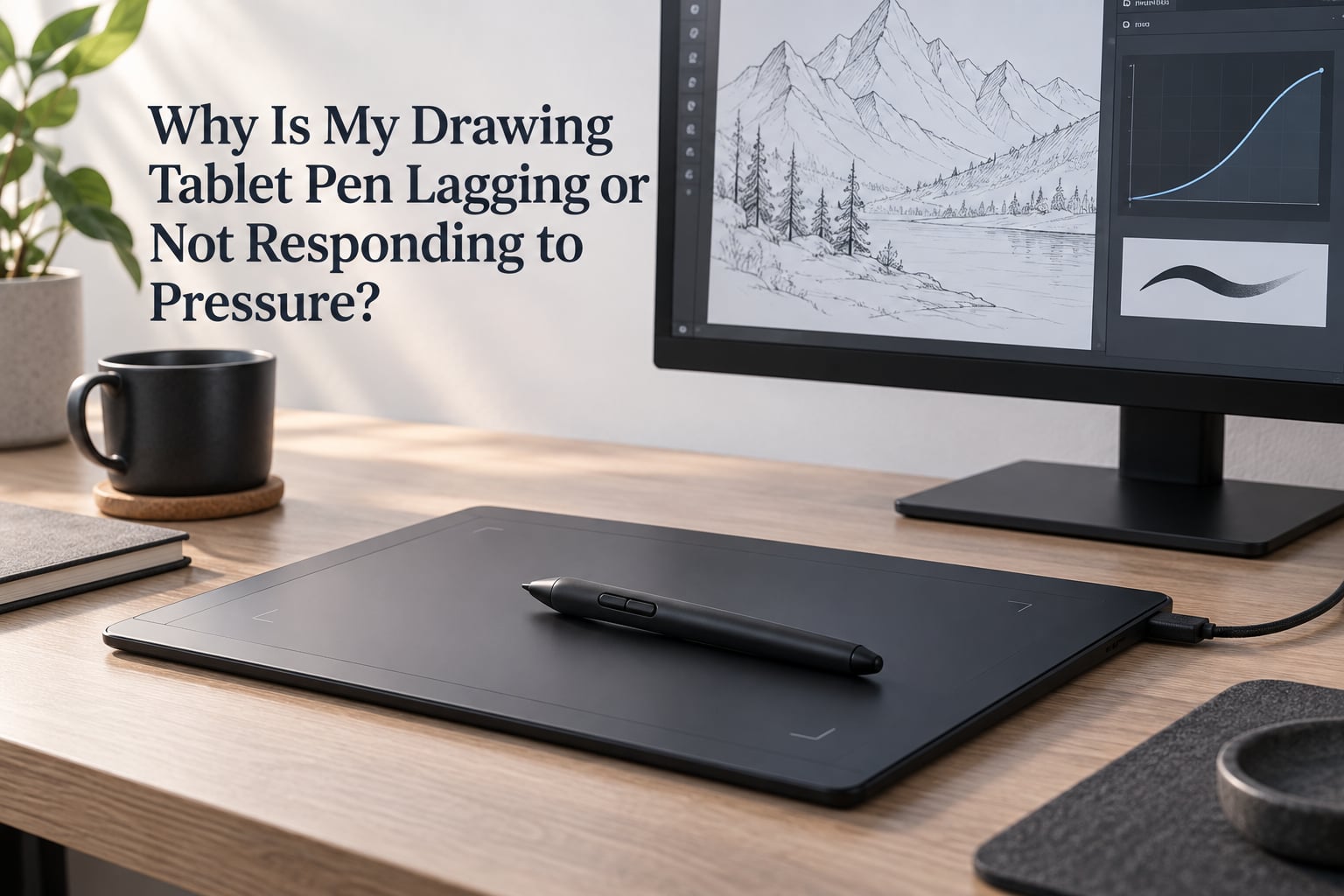 Why Is My Drawing Tablet Pen Lagging or Not Responding to Pressure?
