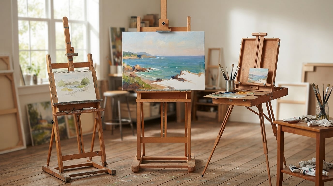 How to Choose an Easel: Tabletop vs H-Frame vs French Easel
