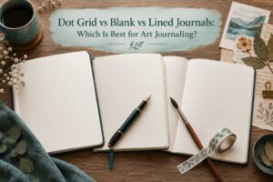 Dot Grid vs Blank vs Lined Journals: Which Is Best for Art Journaling?