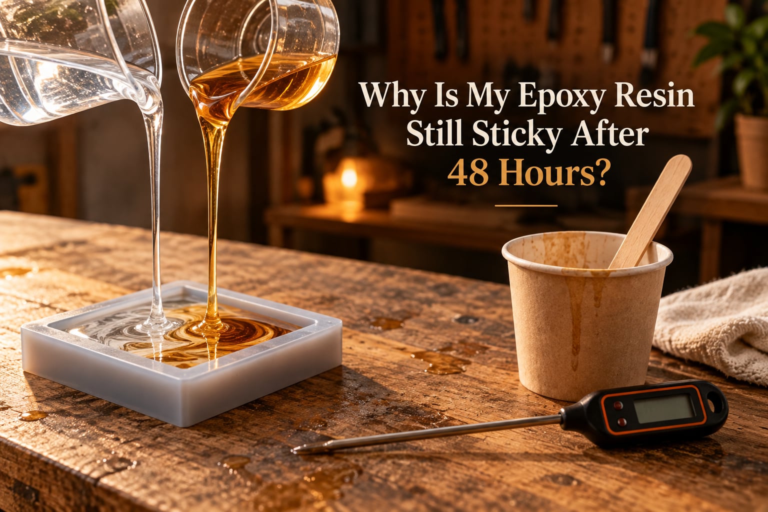 Why Is My Epoxy Resin Still Sticky After 48 Hours?