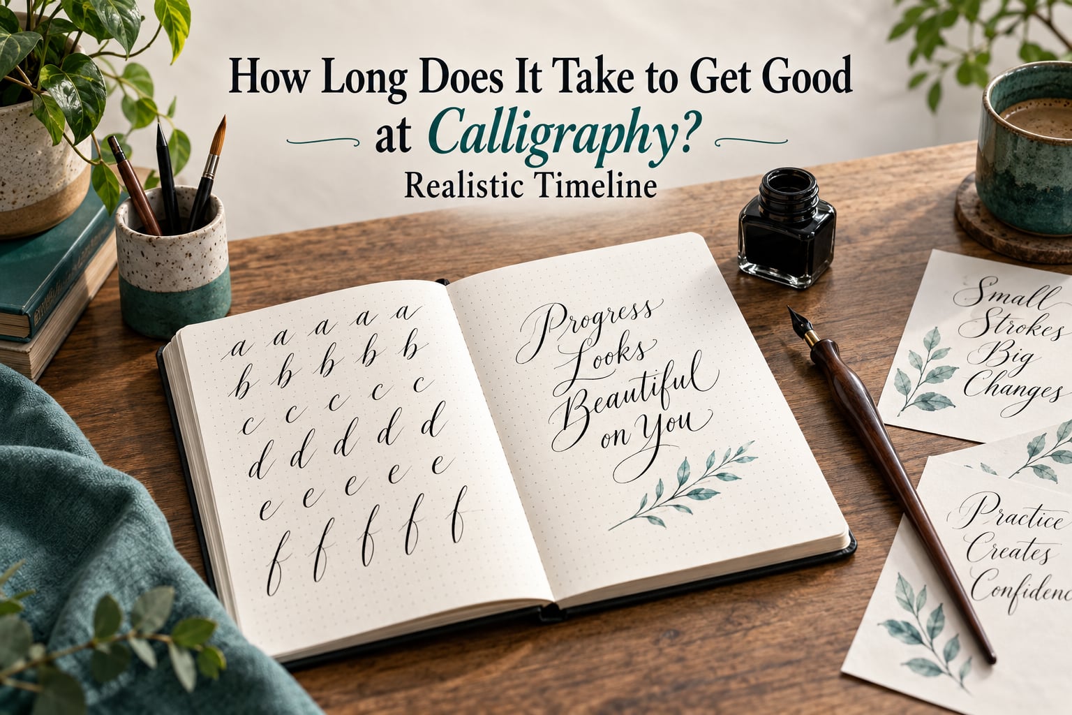 How Long Does It Take to Get Good at Calligraphy? Realistic Timeline