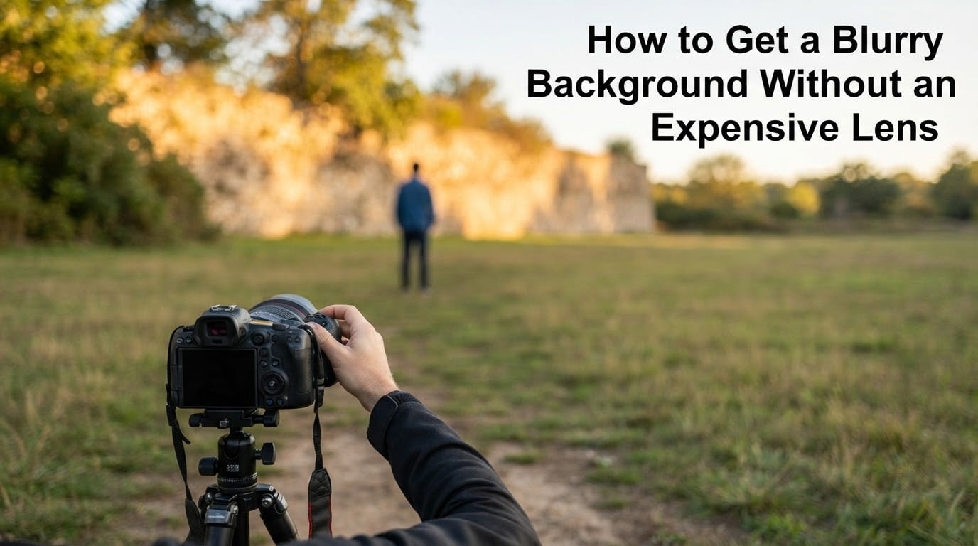 How to Get a Blurry Background Without an Expensive Lens