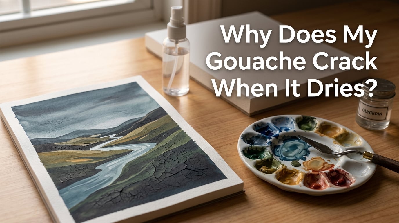 Why Does My Gouache Crack When It Dries?