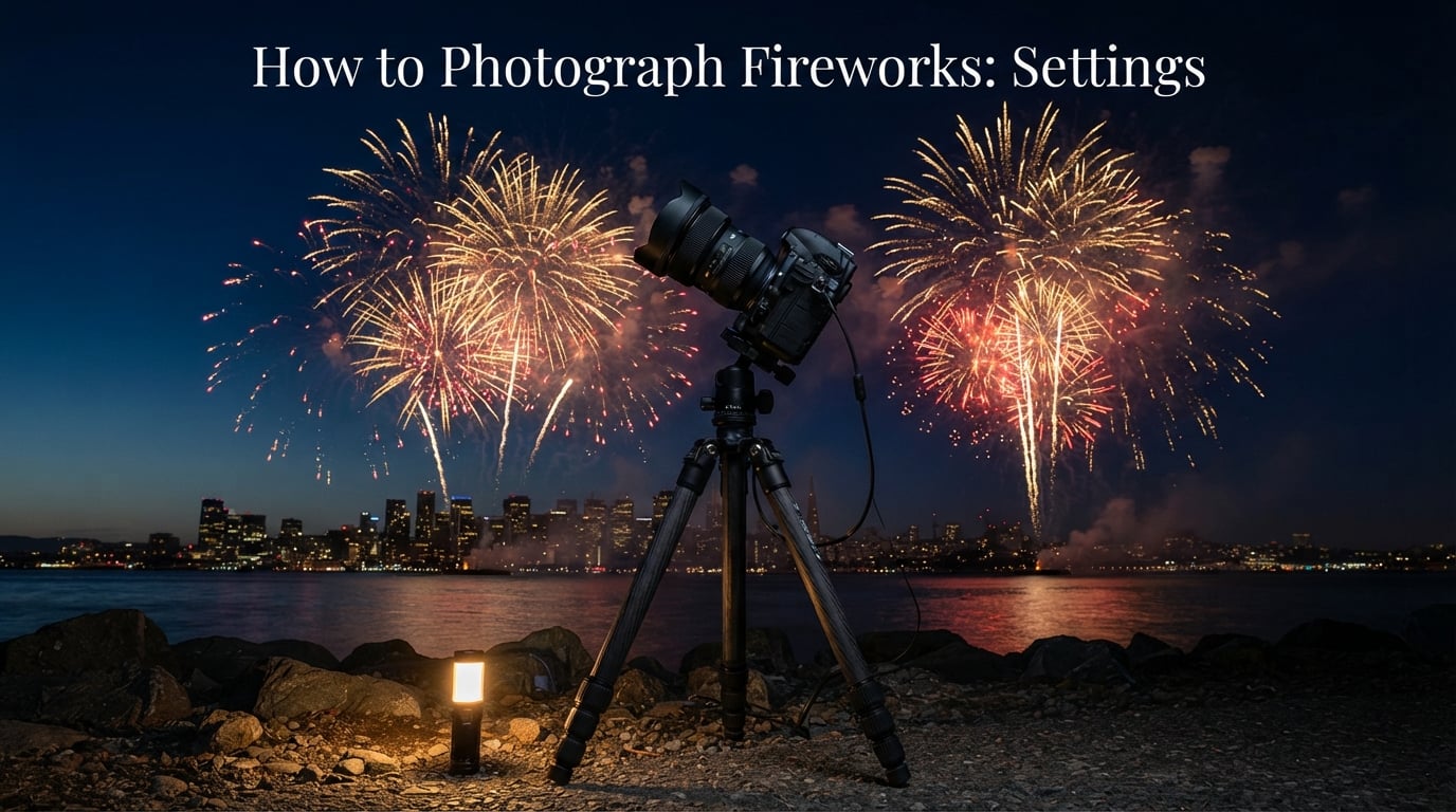 How to Photograph Fireworks: Settings