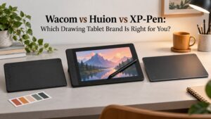 Wacom vs Huion vs XP-Pen: Which Drawing Tablet Brand Is Right for You?