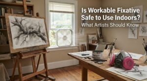 Is Workable Fixative Safe to Use Indoors? What Artists Should Know