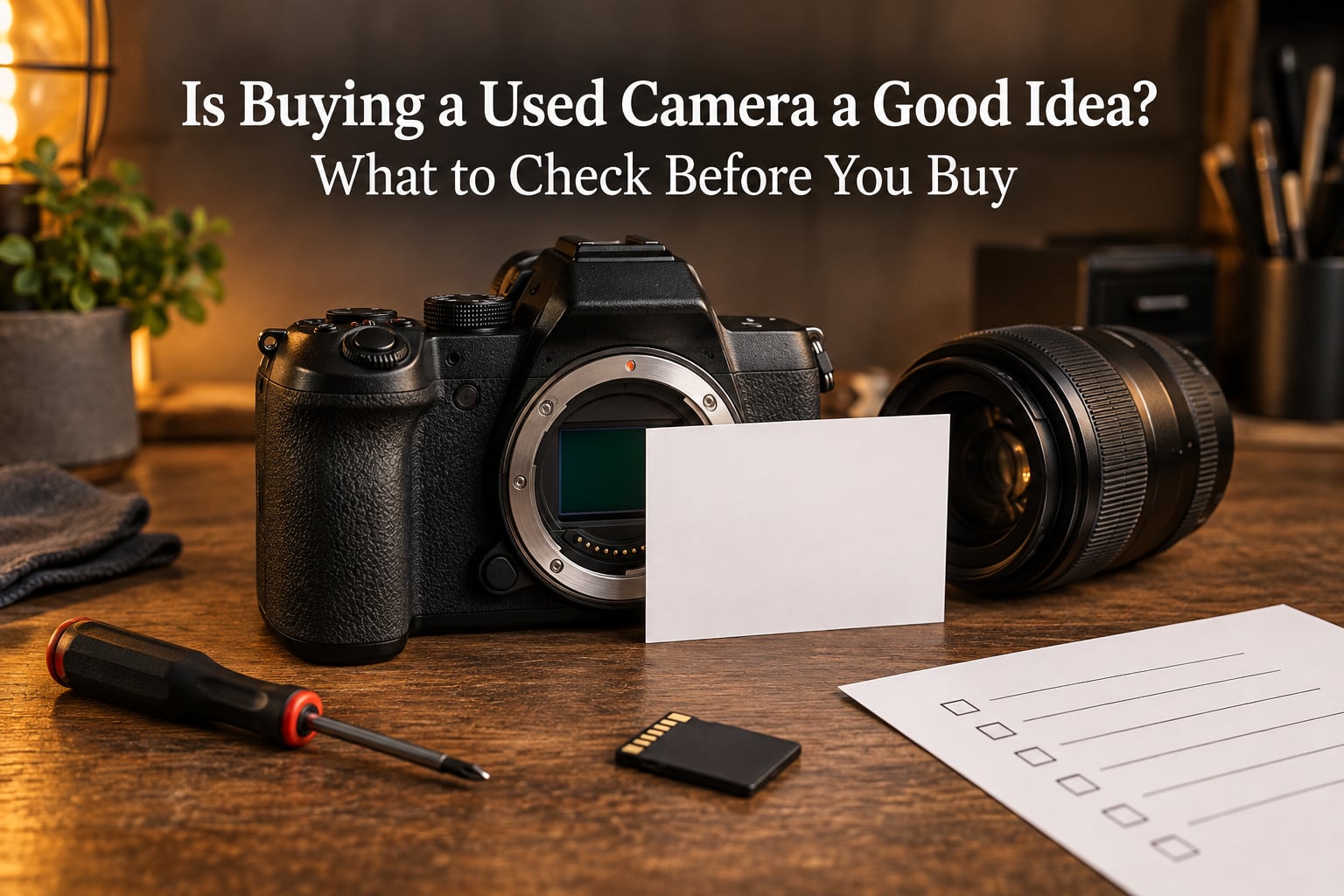 Is Buying a Used Camera a Good Idea? What to Check Before You Buy