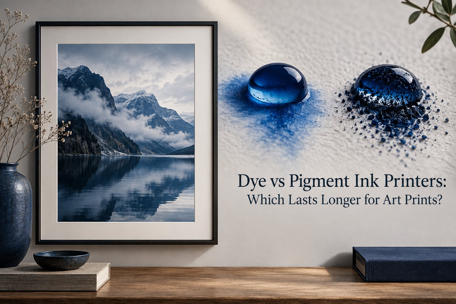 Dye vs Pigment Ink Printers: Which Lasts Longer for Art Prints?