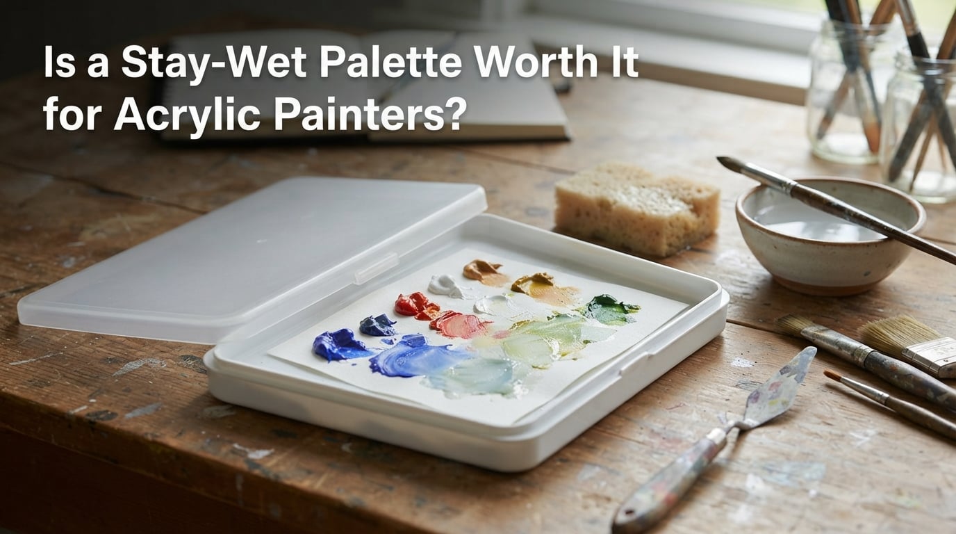 Is a Stay-Wet Palette Worth It for Acrylic Painters?