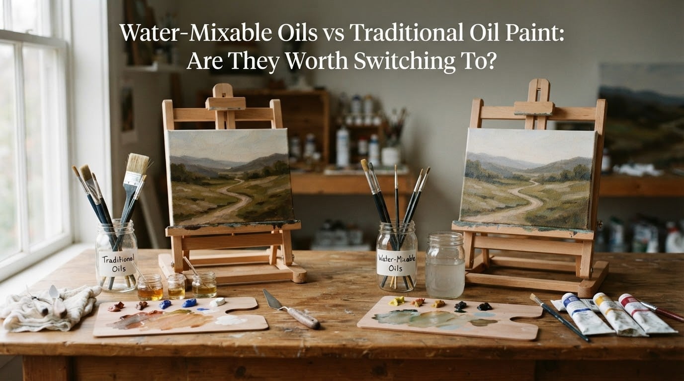 Water-Mixable Oils vs Traditional Oil Paint: Are They Worth Switching To?