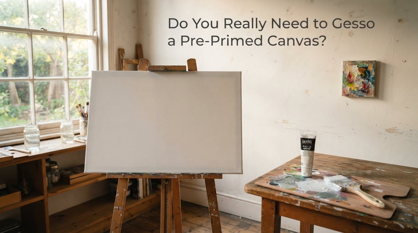 Do You Really Need to Gesso a Pre-Primed Canvas?