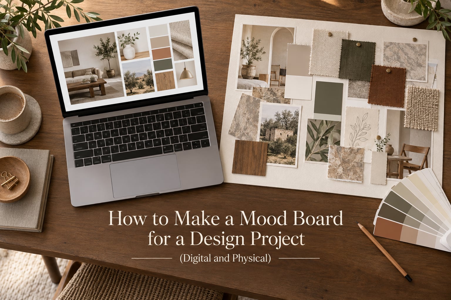 How to Make a Mood Board for a Design Project (Digital and Physical)