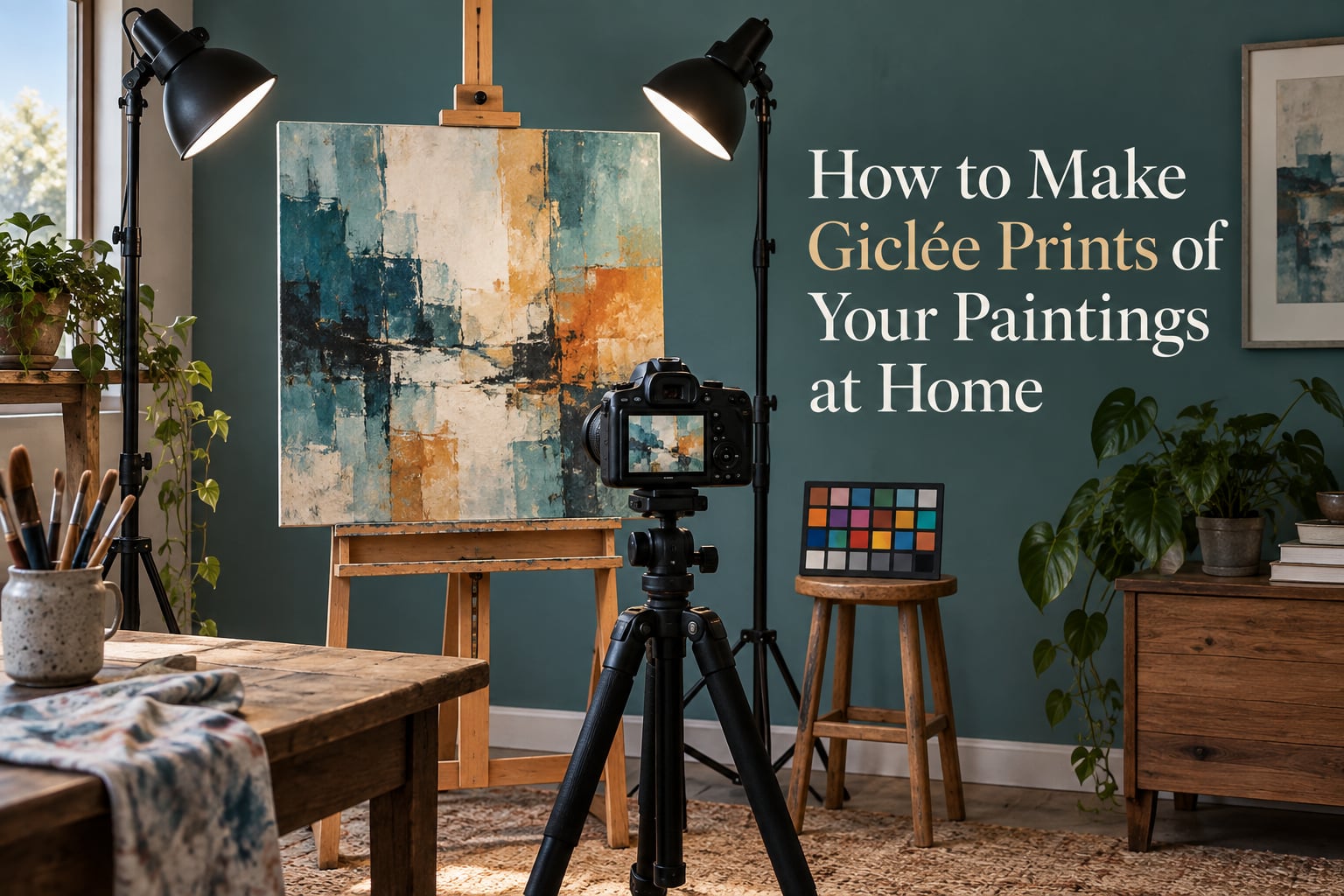 How to Make Giclée Prints of Your Paintings at Home