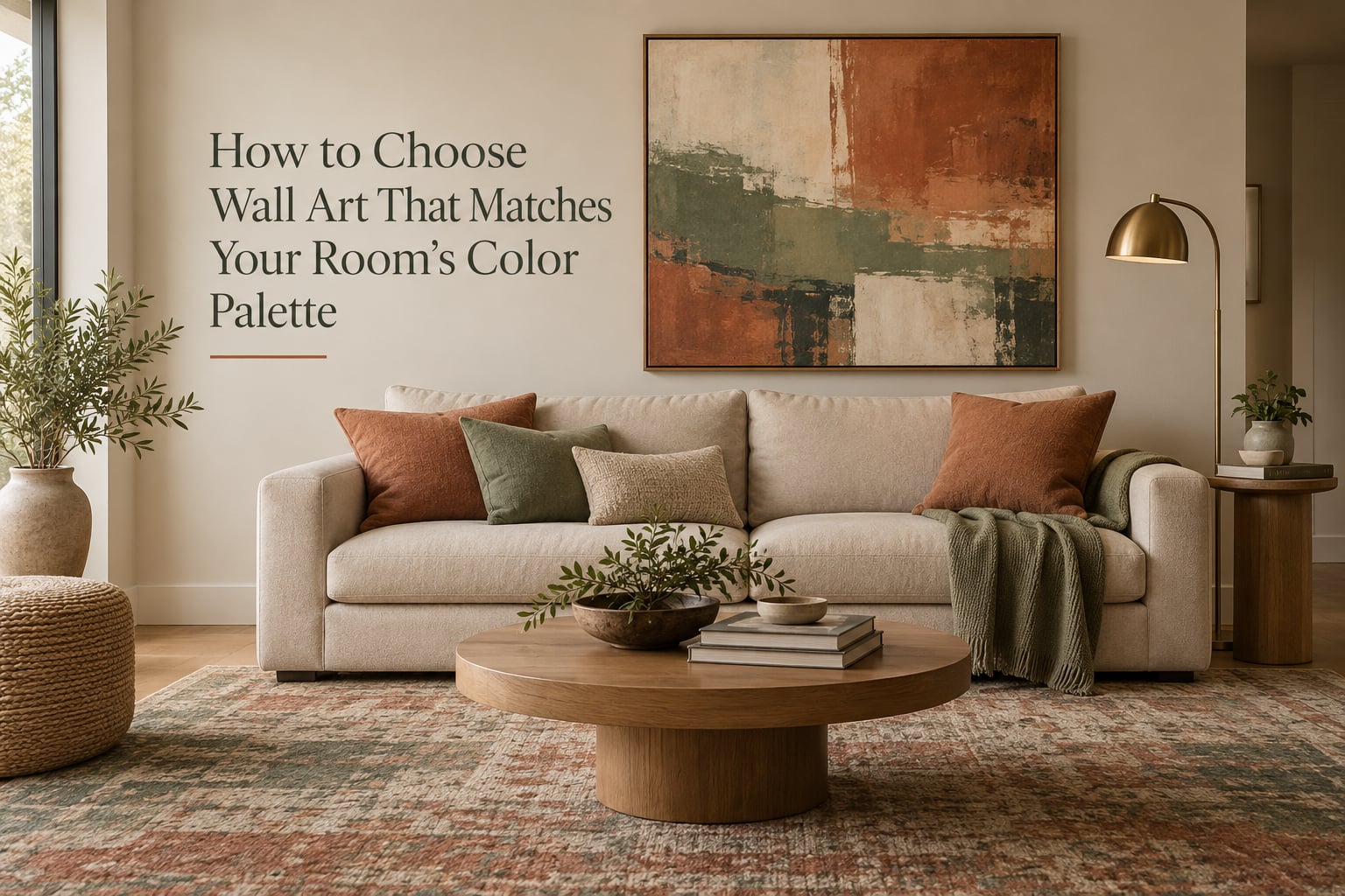How to Choose Wall Art That Matches Your Room's Color Palette