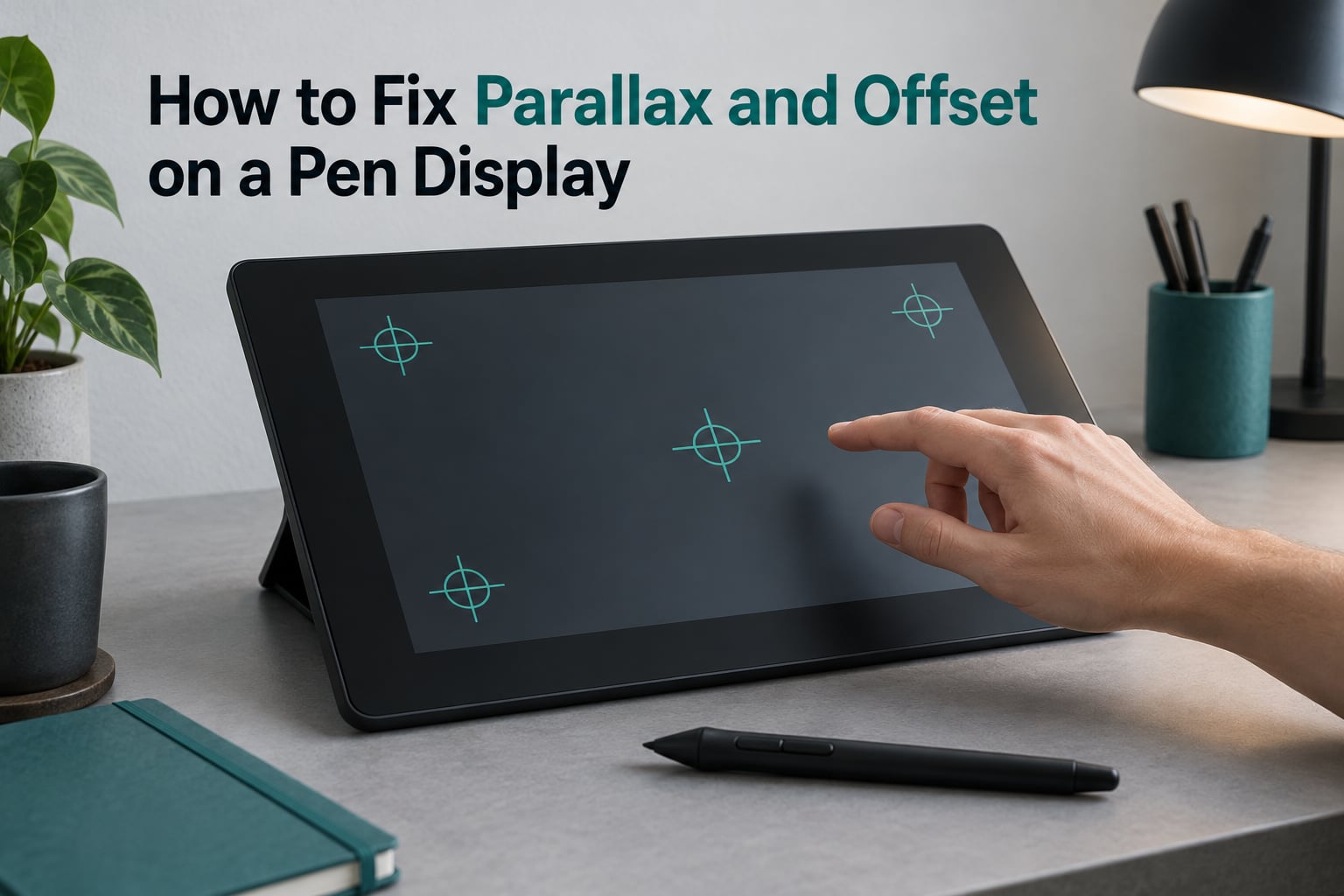 How to Fix Parallax and Offset on a Pen Display
