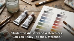 Student vs Artist Grade Watercolors: Can You Really Tell the Difference?