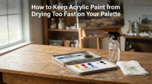 How to Keep Acrylic Paint from Drying Too Fast on Your Palette