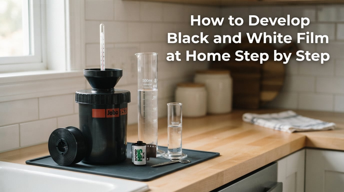 How to Develop Black and White Film at Home Step by Step