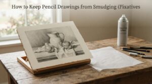 How to Keep Pencil Drawings from Smudging (Fixatives