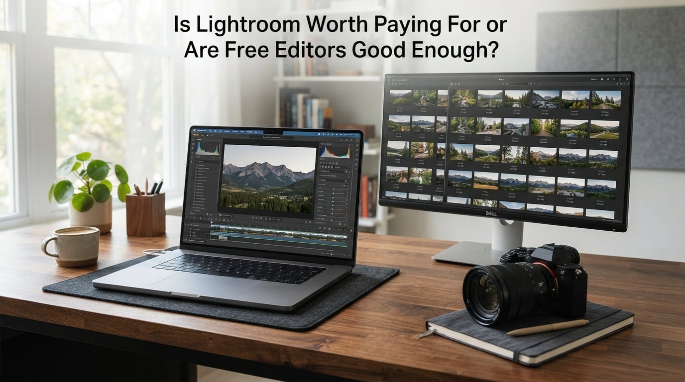 Is Lightroom Worth Paying For or Are Free Editors Good Enough?