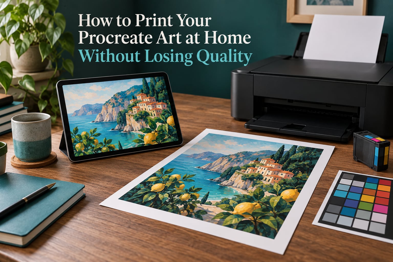 How to Print Your Procreate Art at Home Without Losing Quality