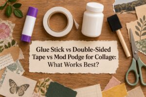 Glue Stick vs Double-Sided Tape vs Mod Podge for Collage: What Works Best?