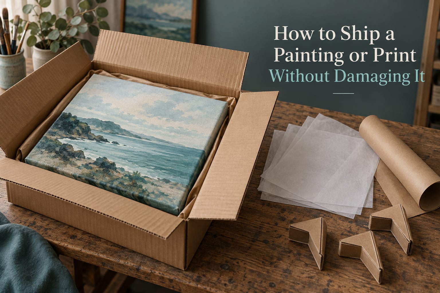 How to Ship a Painting or Print Without Damaging It