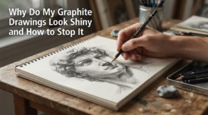 Why Do My Graphite Drawings Look Shiny and How to Stop It