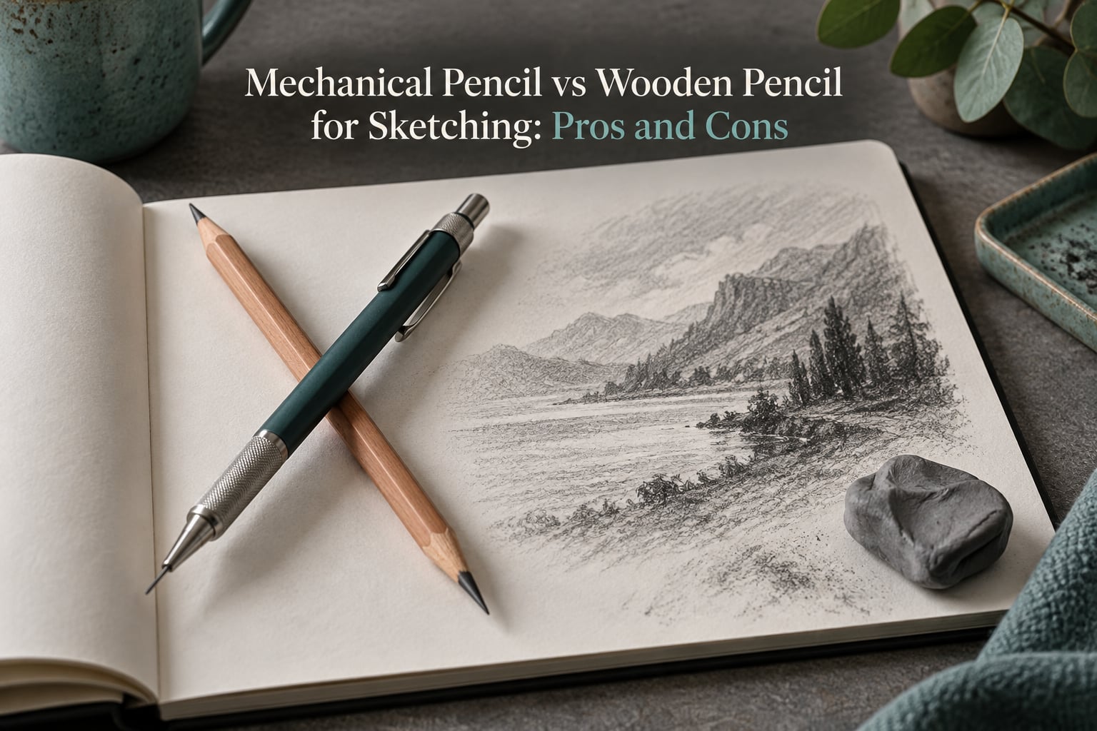 Mechanical Pencil vs Wooden Pencil for Sketching: Pros and Cons