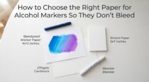 How to Choose the Right Paper for Alcohol Markers So They Don't Bleed