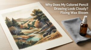 Why Does My Colored Pencil Drawing Look Cloudy? Fixing Wax Bloom