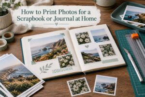 How to Print Photos for a Scrapbook or Journal at Home