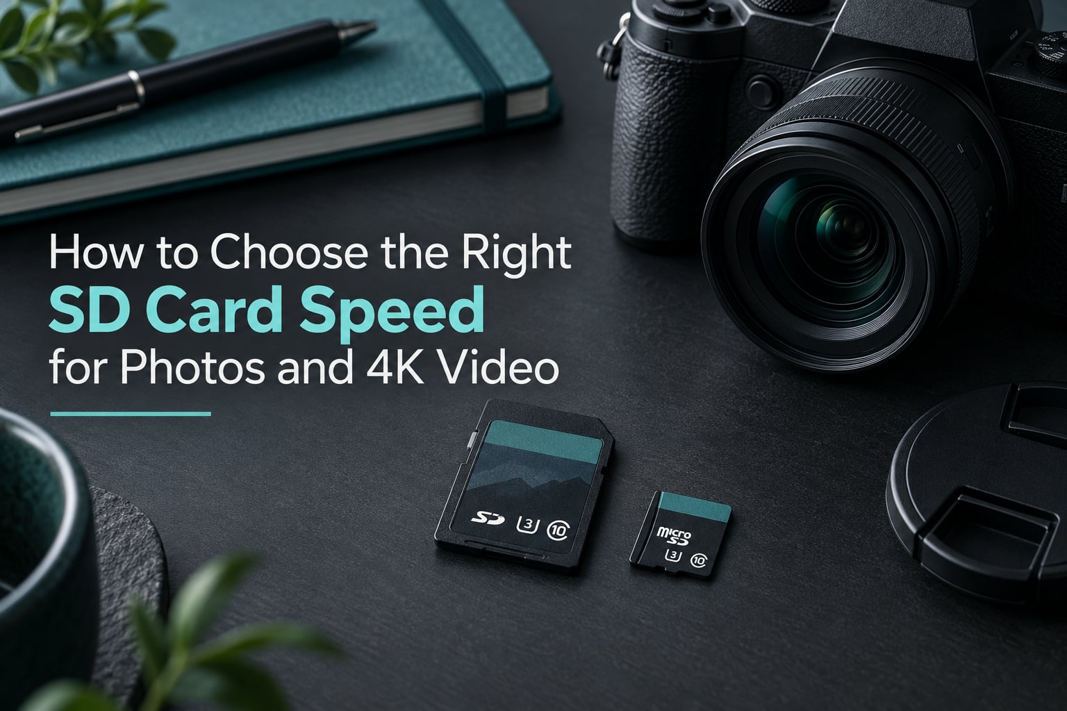 How to Choose the Right SD Card Speed for Photos and 4K Video