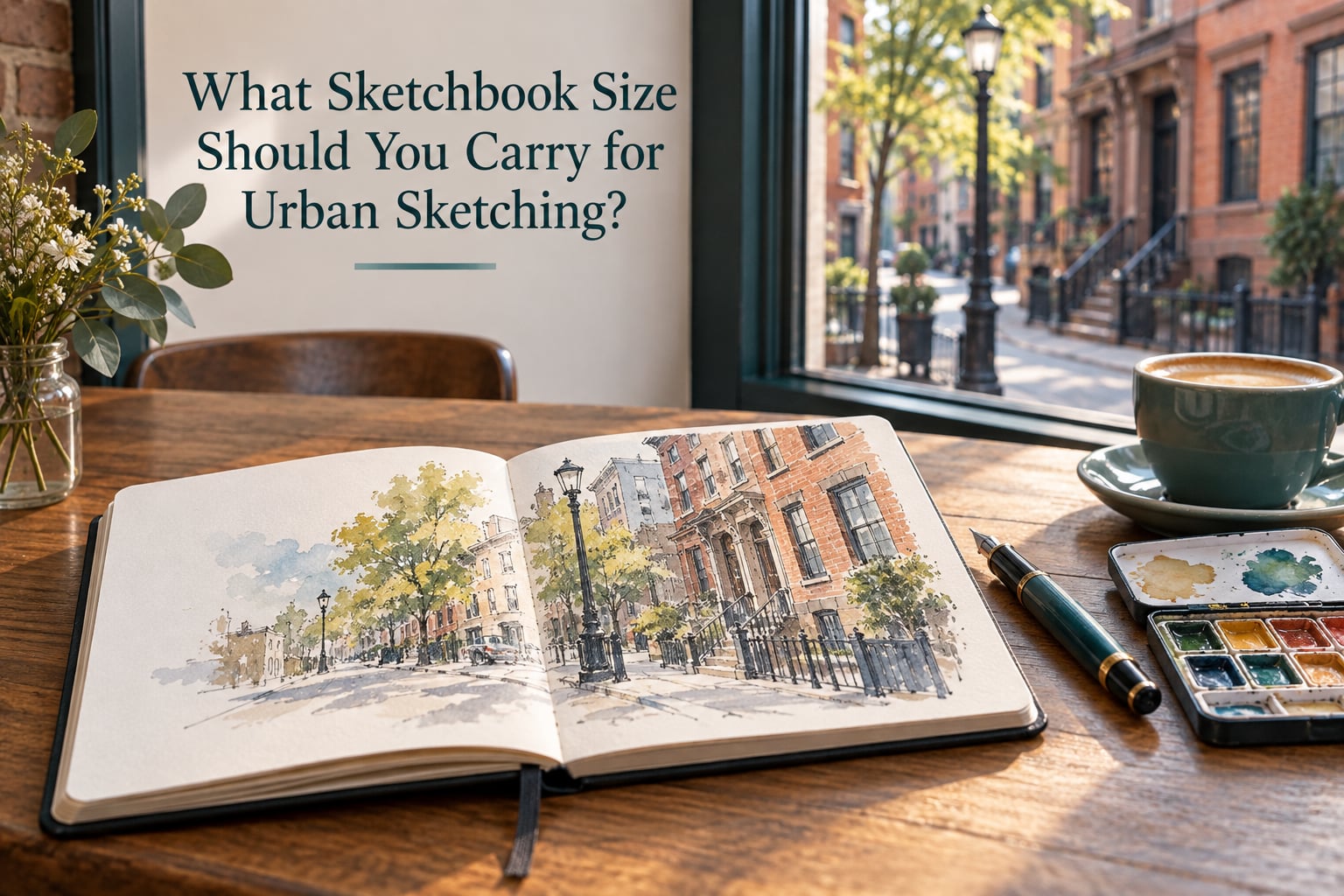 What Sketchbook Size Should You Carry for Urban Sketching?