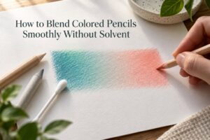 How to Blend Colored Pencils Smoothly Without Solvent