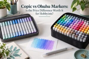 Copic vs Ohuhu Markers: Is the Price Difference Worth It for Hobbyists?